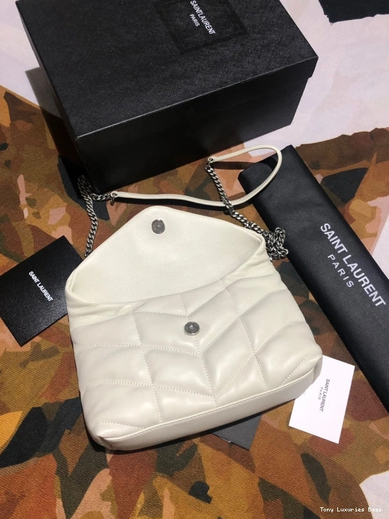 Tony Luxuries PUFFER CHAIN YSL BAG MINI SMALL 0823